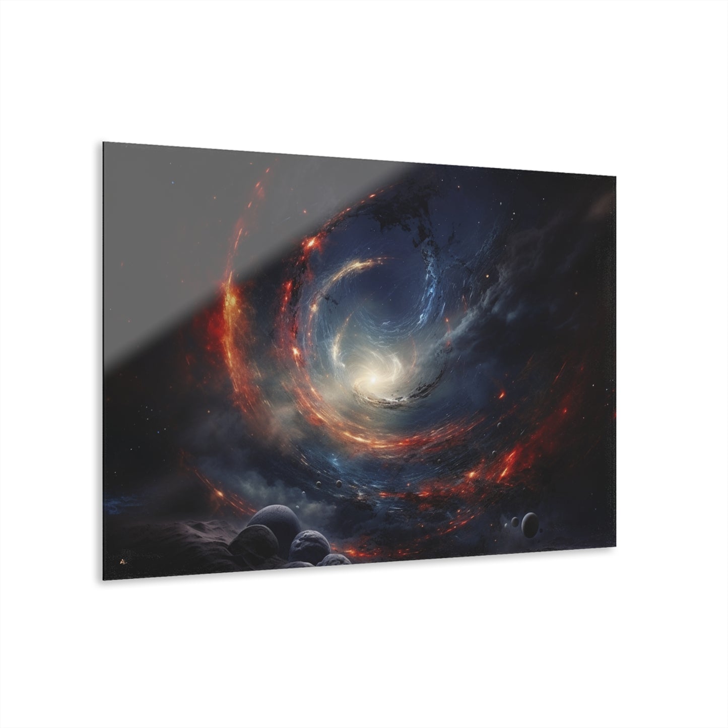 Celestial Vortex, Space Concept Style, Acrylic Wall Art