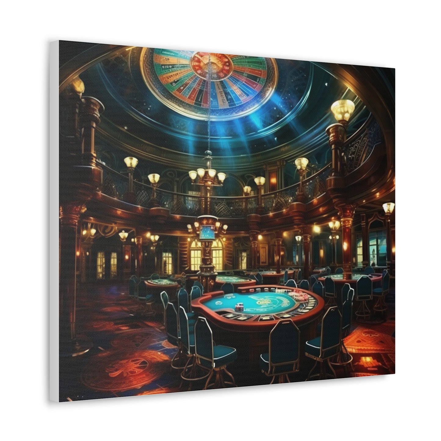 Casino Night Canvas Art