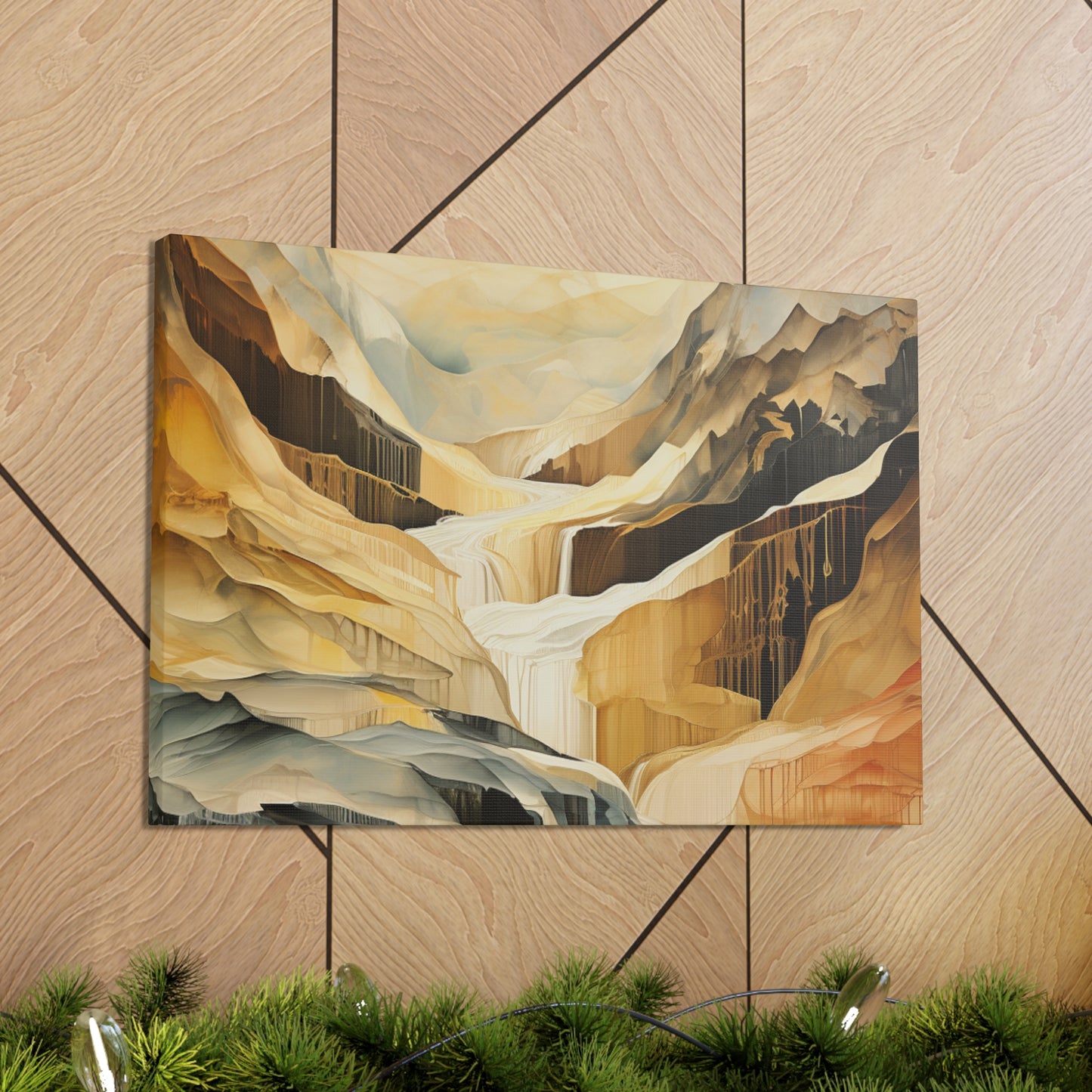 Mountain Range Canvas Art