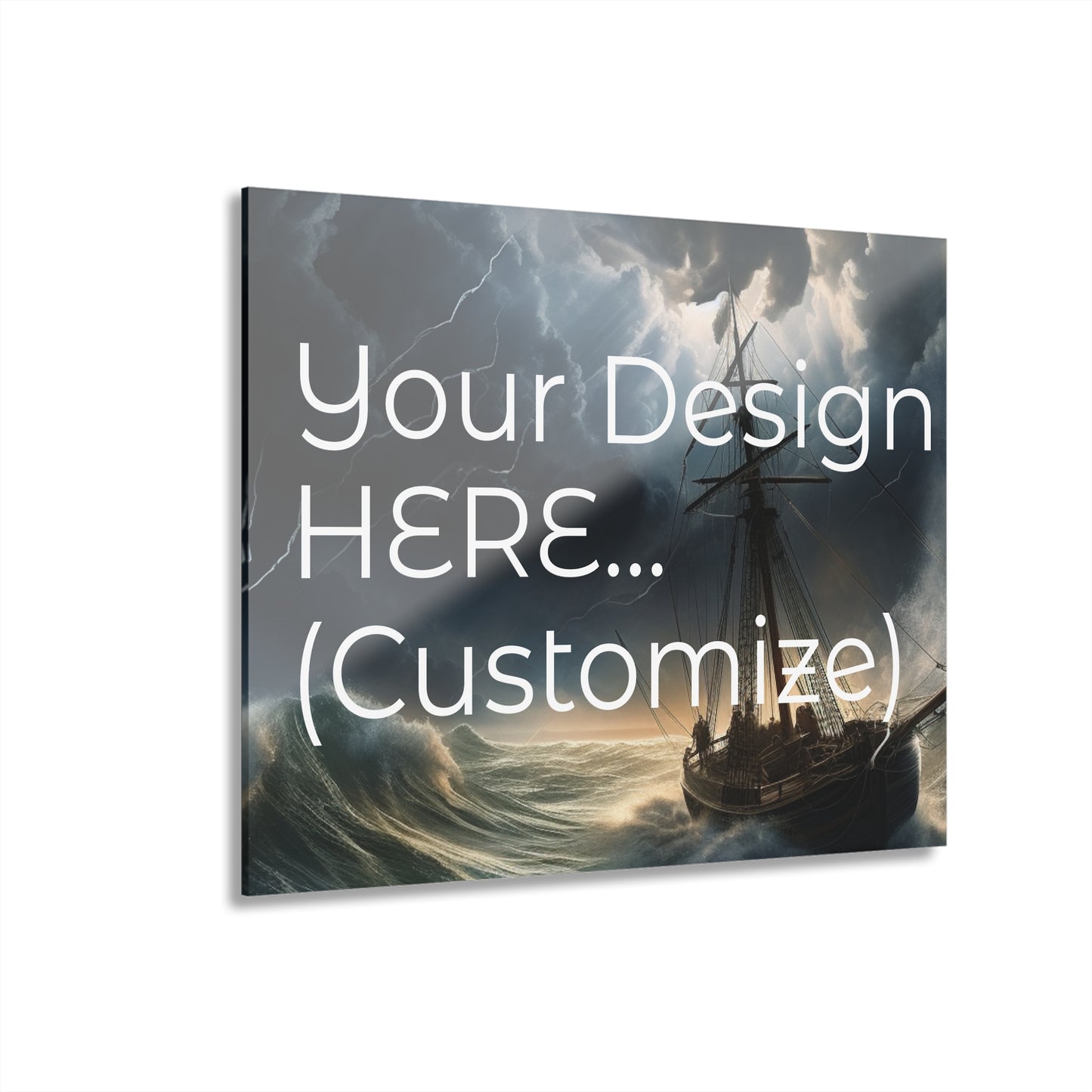 Copy of Customizable, Concept Style,  Acrylic Wall Art