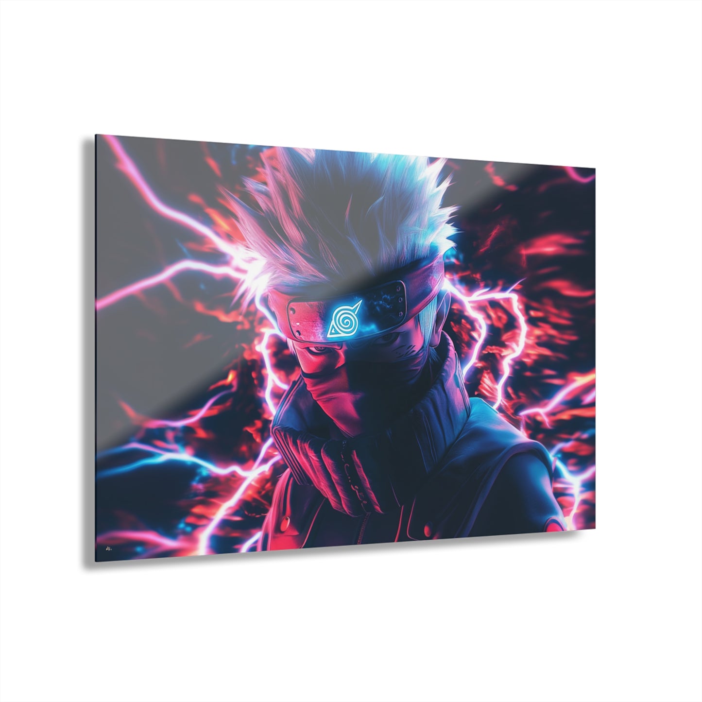 Kakashi Dark Energy, Naruto, Fan Concept, Acrylic Wall Art