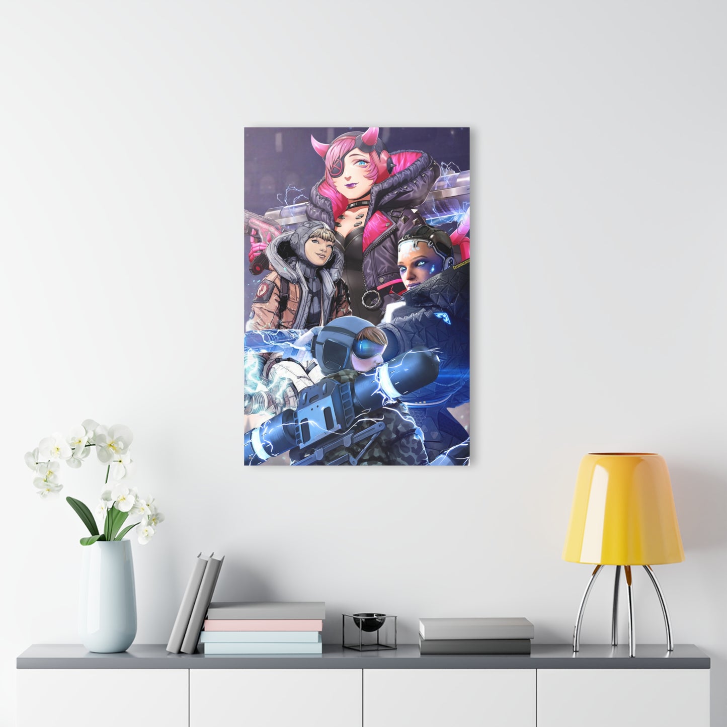 "Watson's Wardrobe Reverie" Apex Legends Fan Concept Style, Acrylic Wall Art