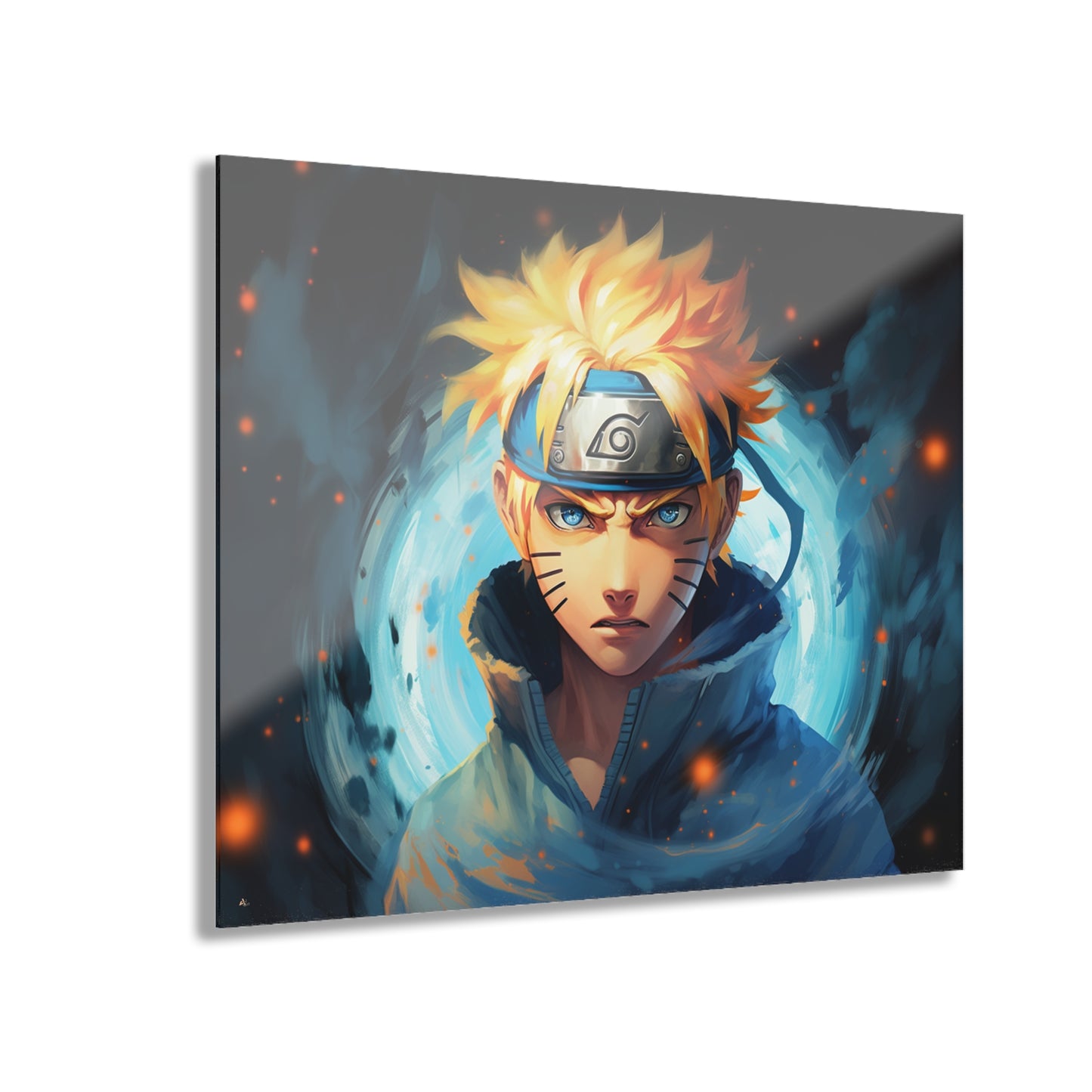 Naruto, Anime Color Splash, Concept Style, Acrylic Wall Art