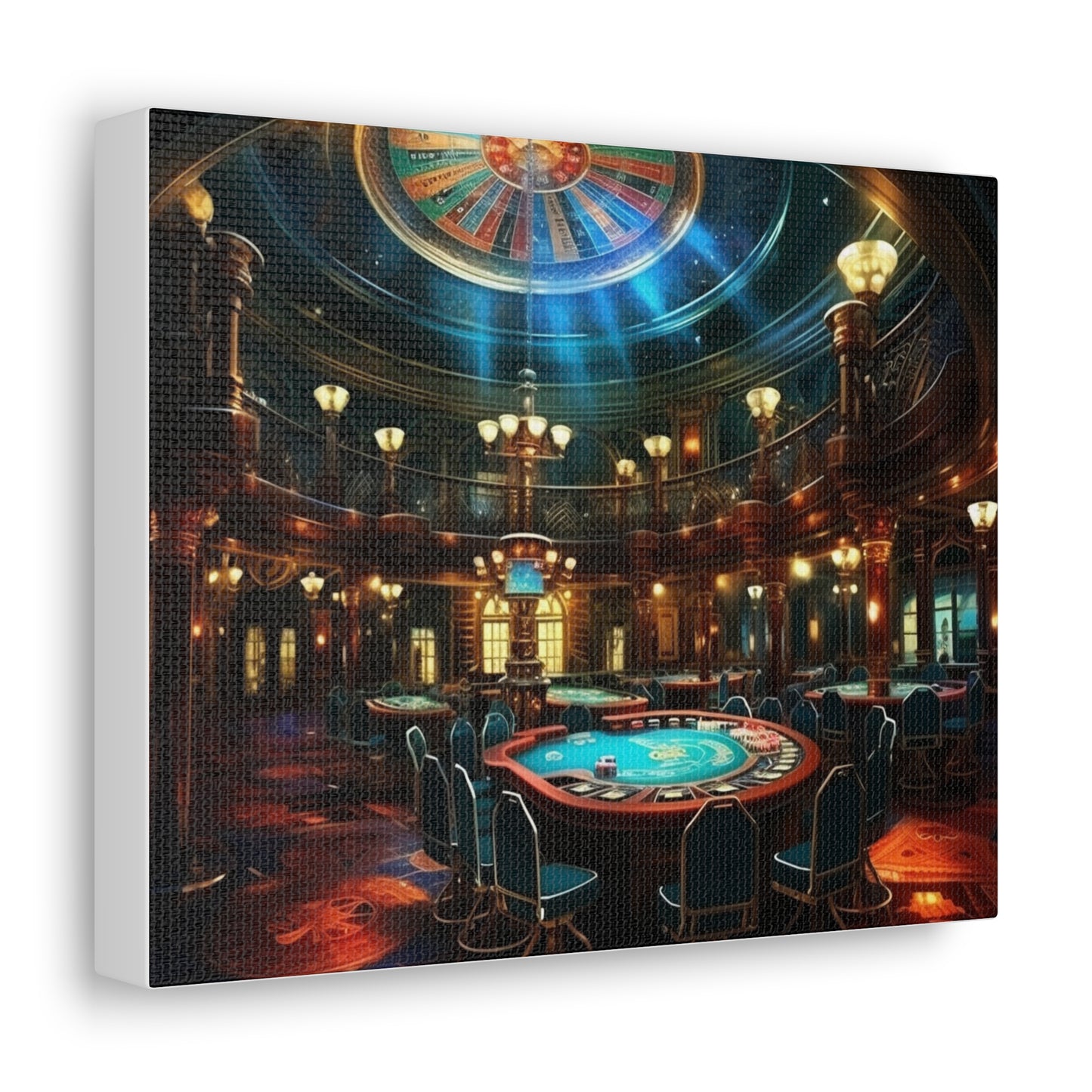 Casino Night Canvas Art