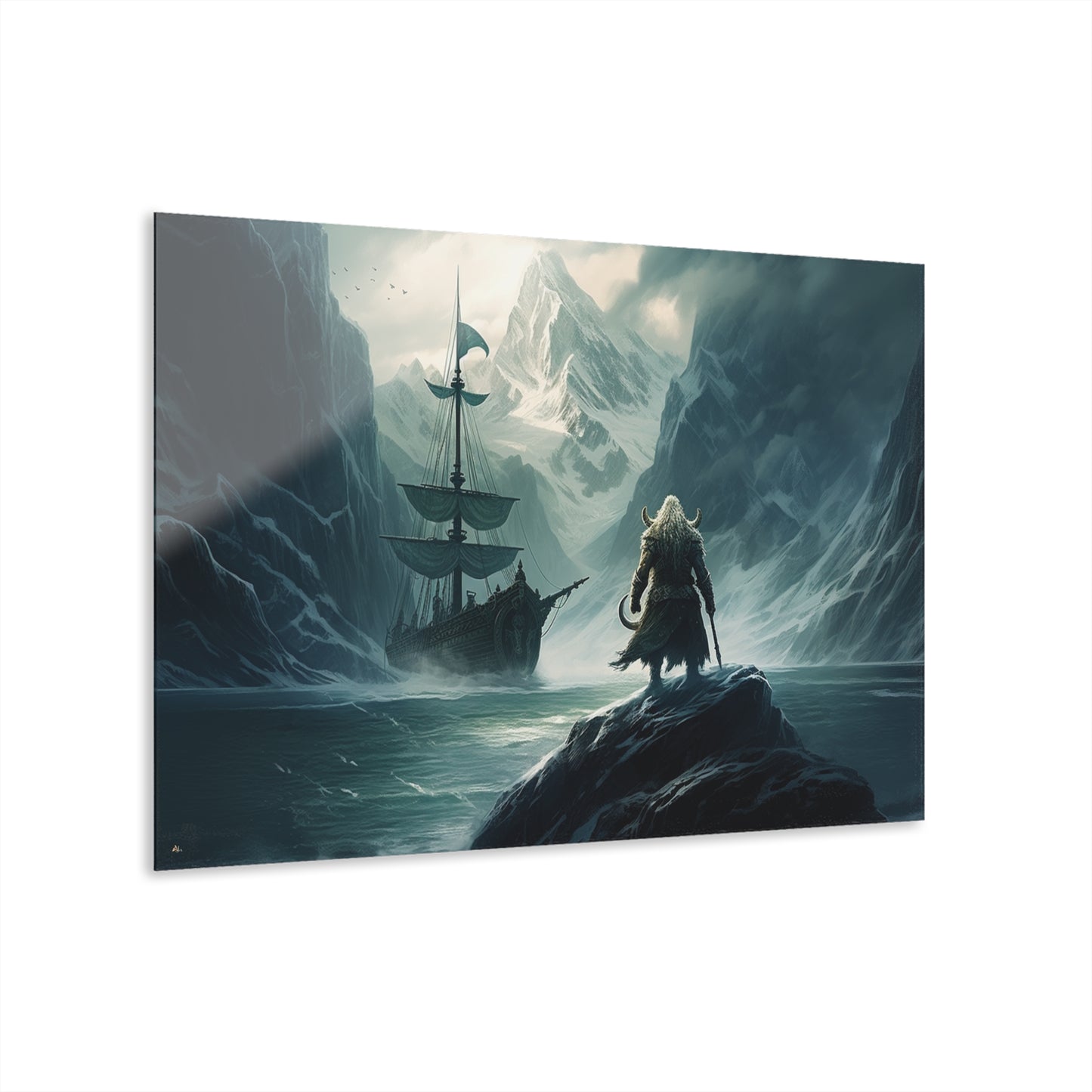 Norse Viking, Mythology, Original Concept Style, Acrylic Wall Art