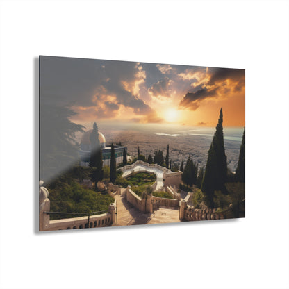 Holy, Landscape, Location, Concept, Acrylic Wall Art