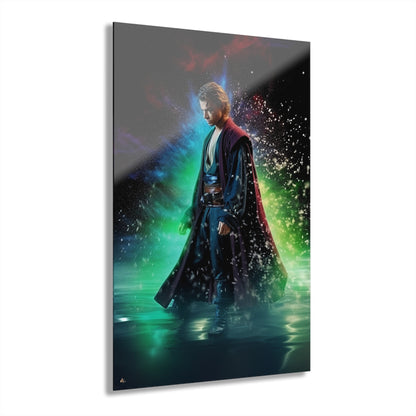 Anakin Dream Walk, Star Wars Color Splash, Concept Style, Acrylic Wall Art