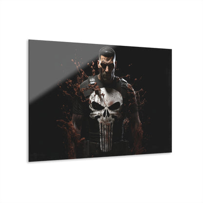 Punisher, Marvel Color Splash, Concept, Style, Acrylic Wall Art