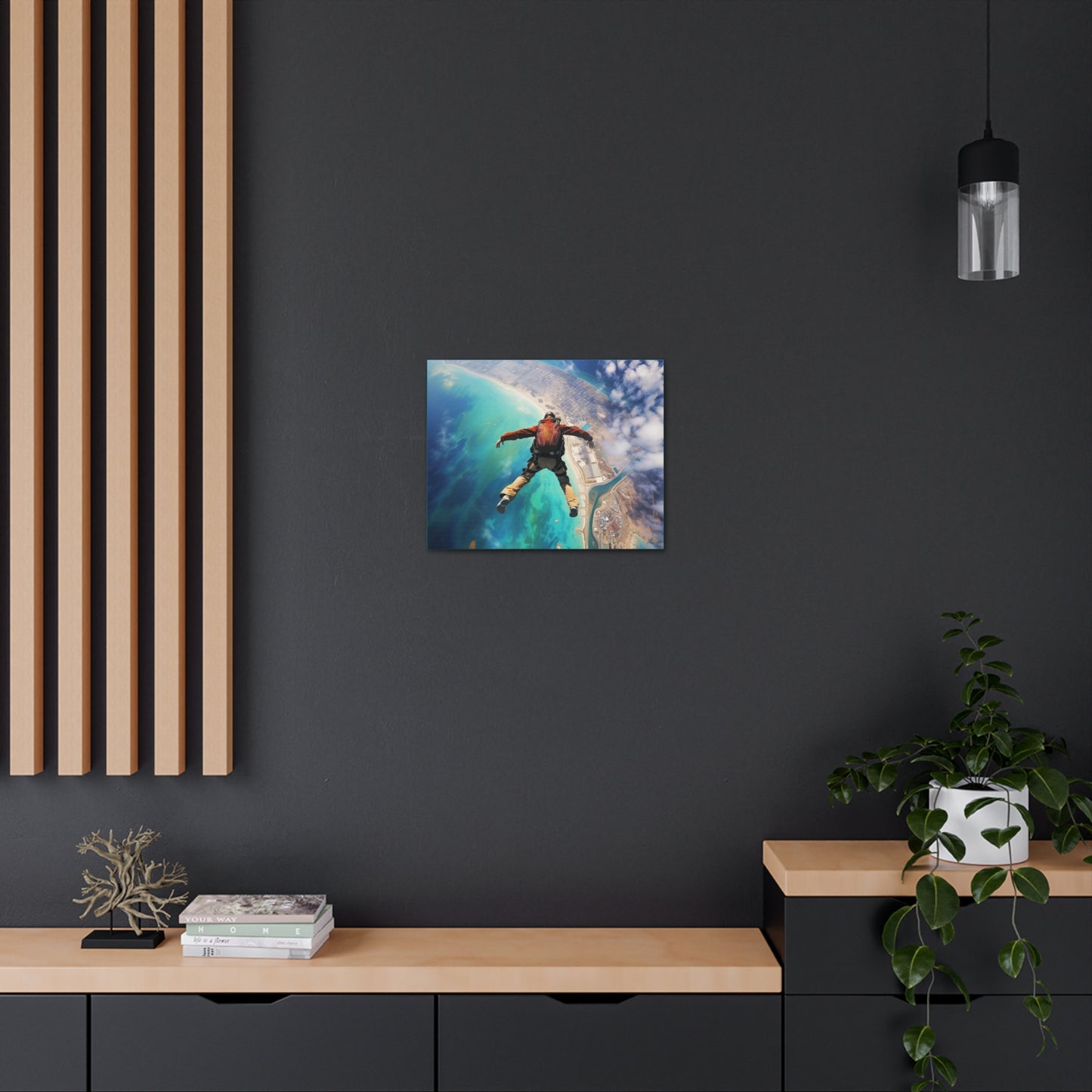 Free Fall Canvas Art