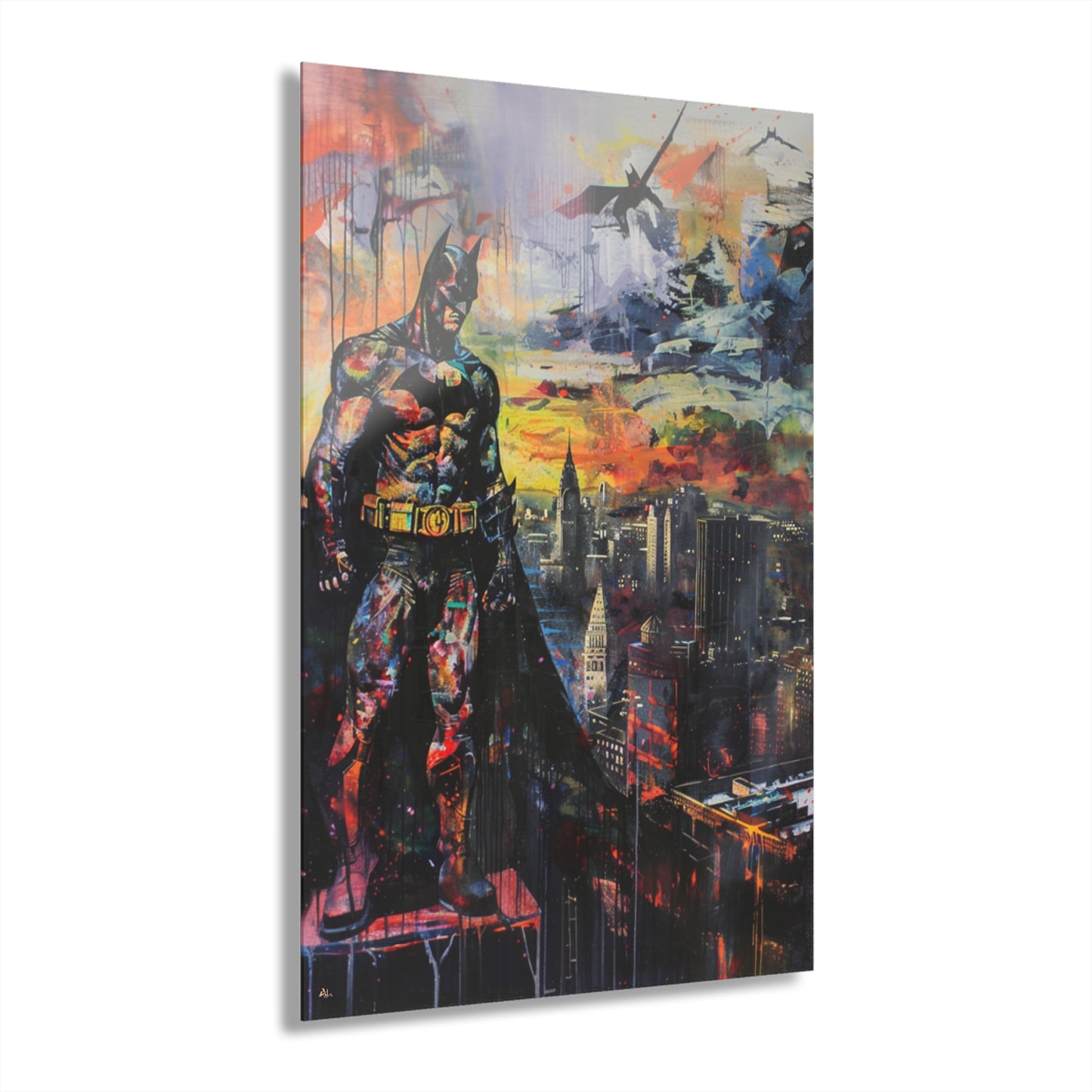 Dawn of Justice, Fan Concept style Batman, Acrylic Wall art