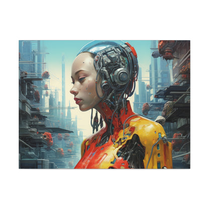 Pretty AI Canvas Art