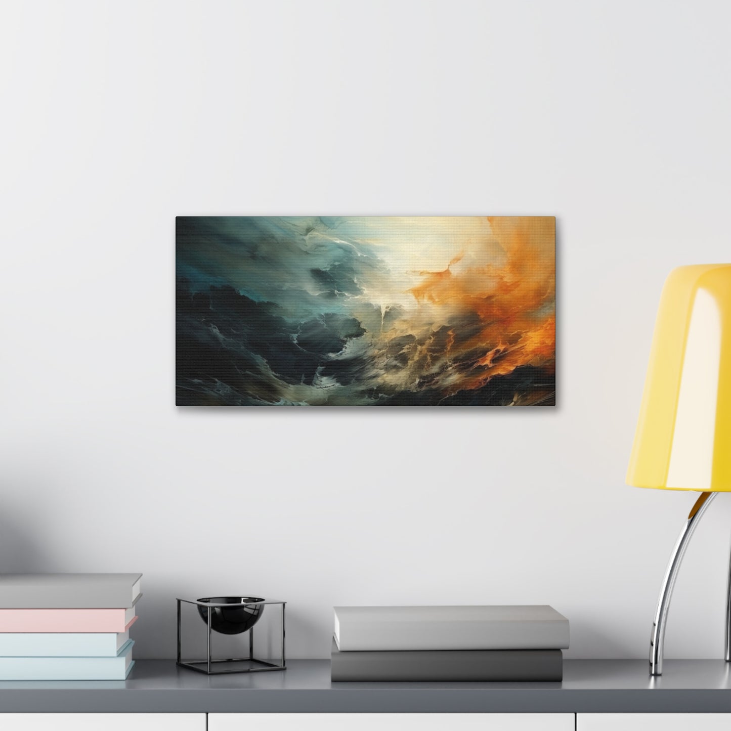 Fire storm Canvas