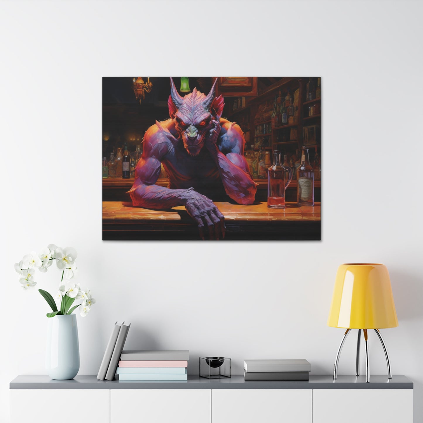 "Gartender" Concept Style, Canvas Wall Art