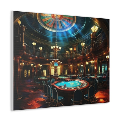 Casino Night Canvas Art