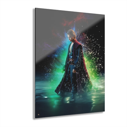 Anakin Dream Walk, Star Wars Color Splash, Concept Style, Acrylic Wall Art