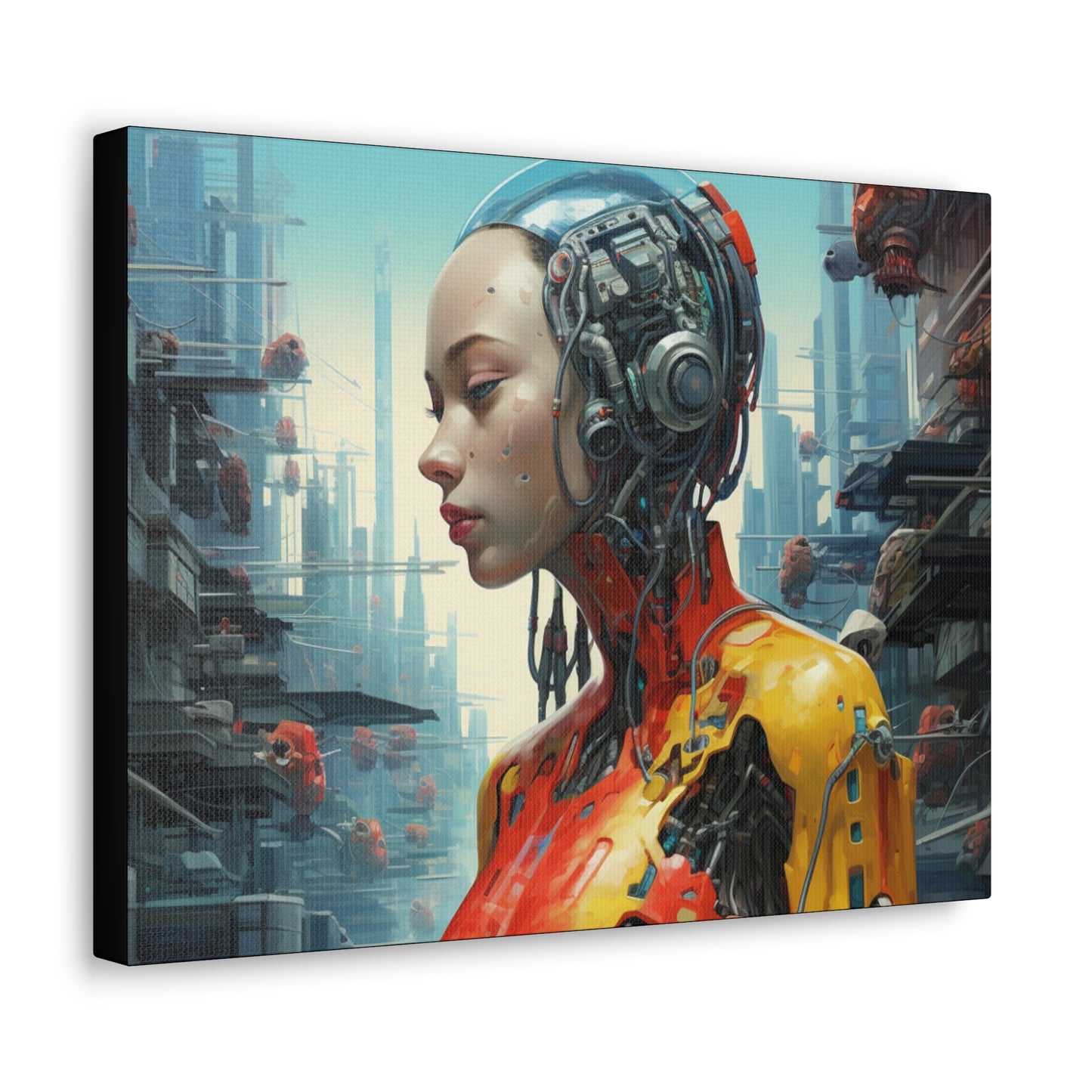 Pretty AI Canvas Art