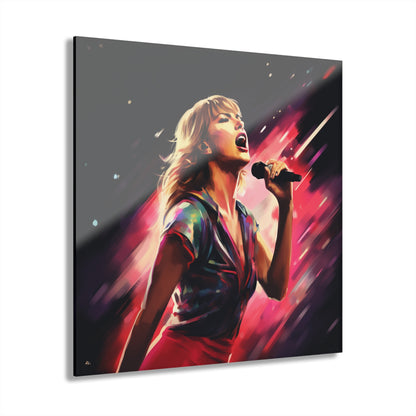 Shake it off, Pop Culture, Color Splash, Concept Art, Acrylic Wall Art