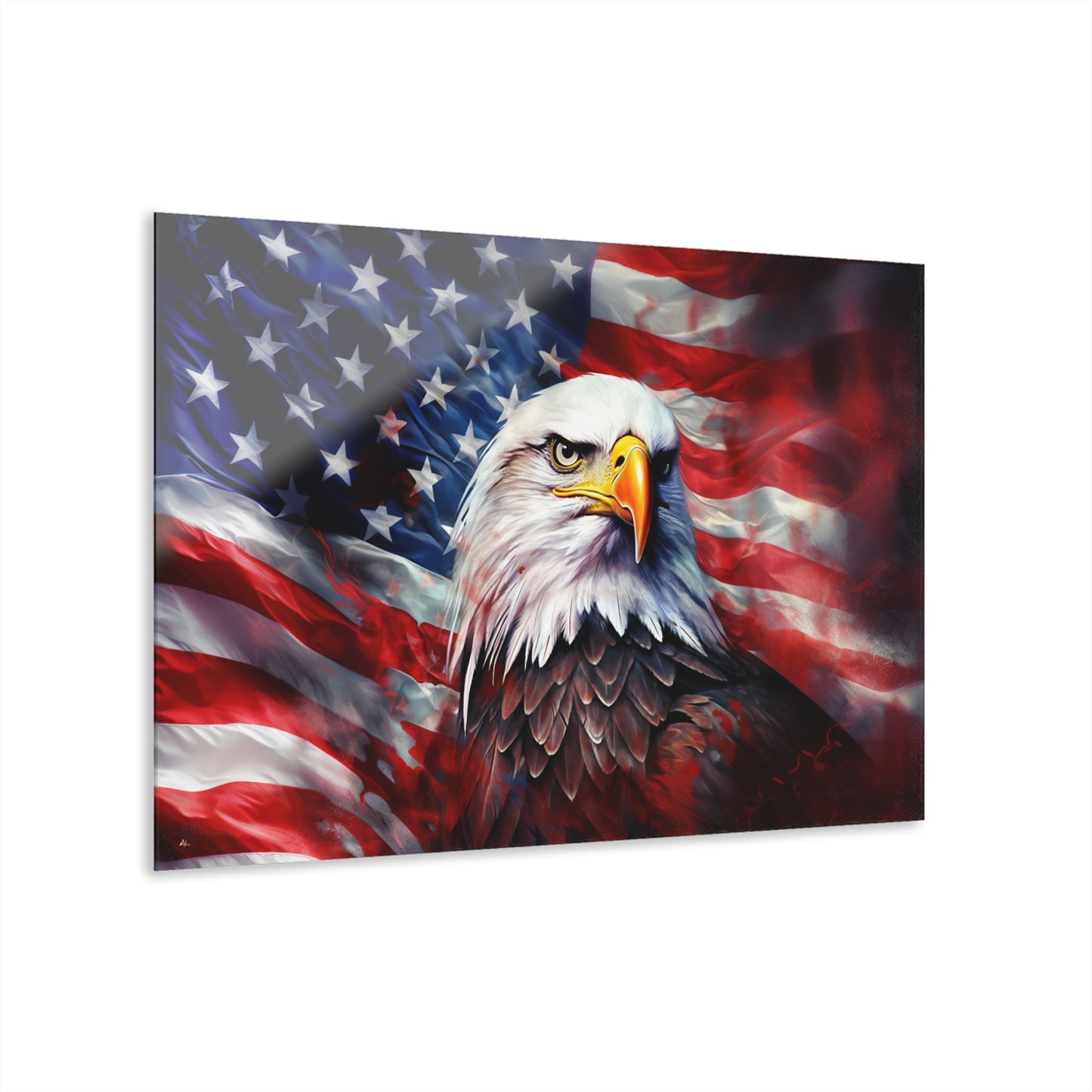 America, Eagle, Flag, Concept, Acrylic Wall Art