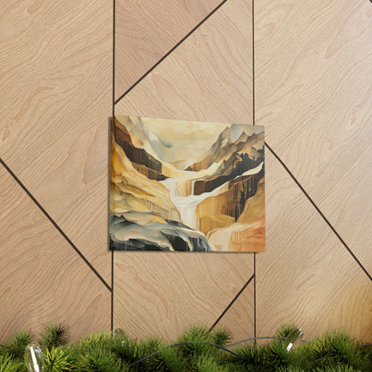 Mountain Range Canvas Art