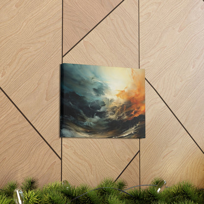 Fire storm Canvas