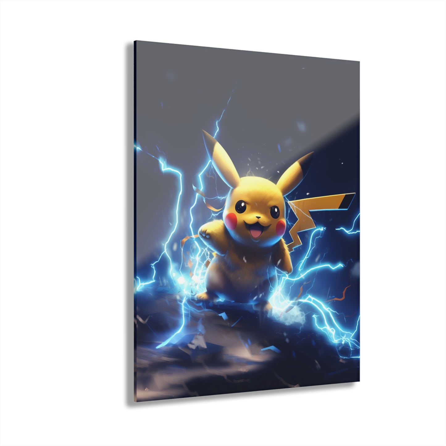 Pika, Color Splash, Concept Style, Acrylic Wall Art