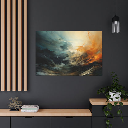 Fire storm Canvas