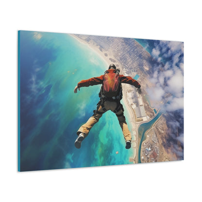 Free Fall Canvas Art