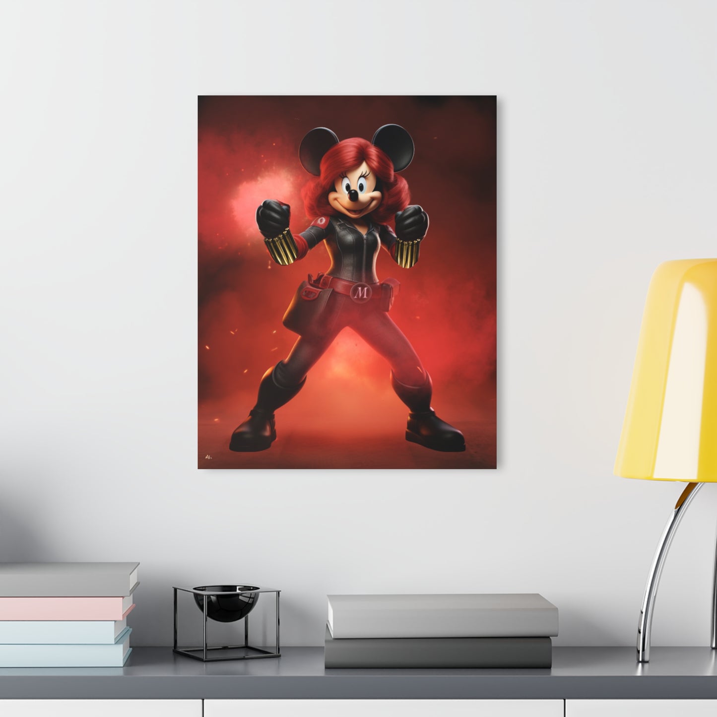 Minnie Widow, Pop Culture Concept Style, Acrylic Wall Art