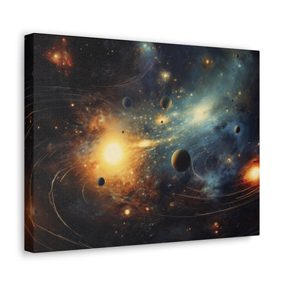 Galaxy Canvas Art