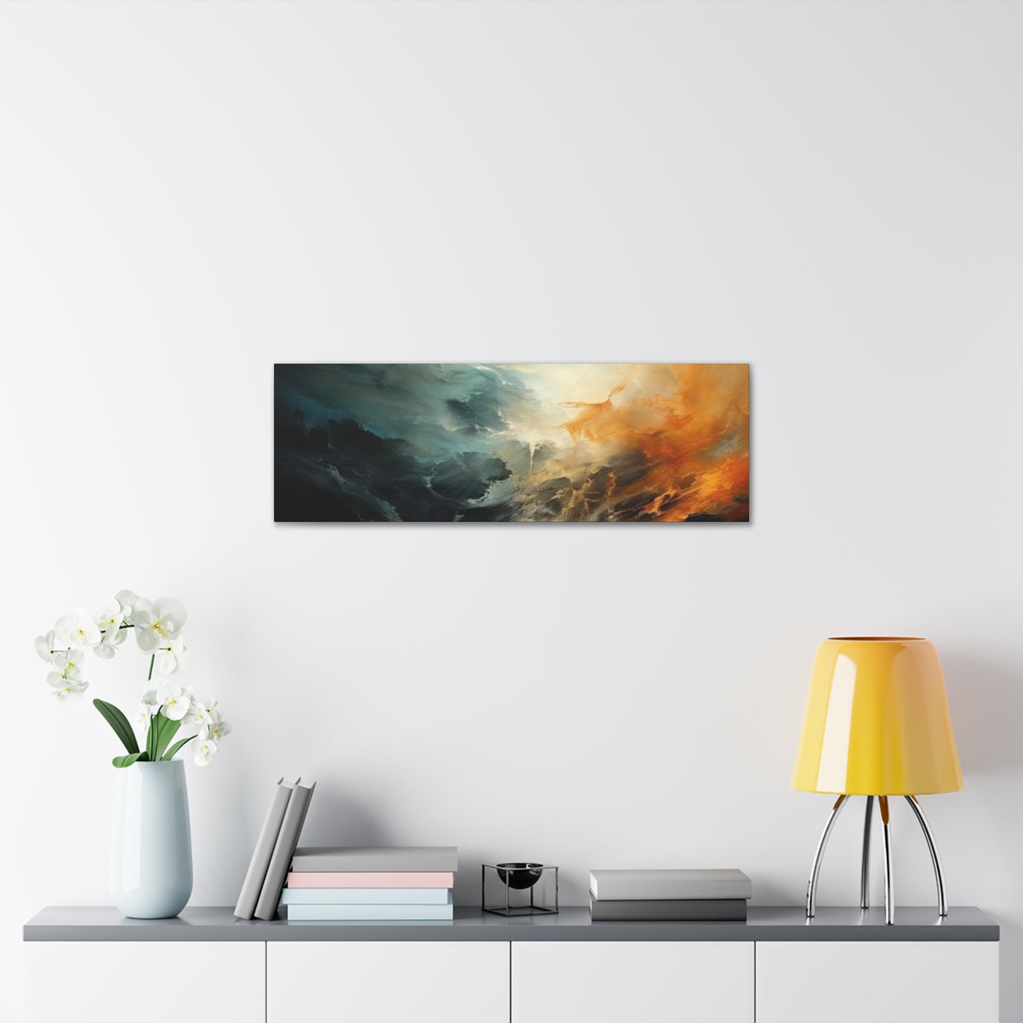 Fire storm Canvas