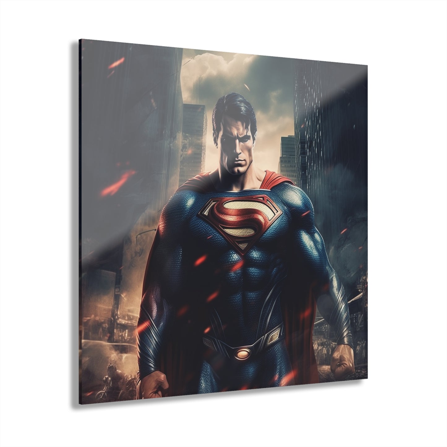 Superman, DC Concept Style, Acrylic Wall Art