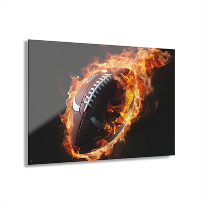 Monday Night Football, No Background, Sports Concept Style, Acrylic Wall Art