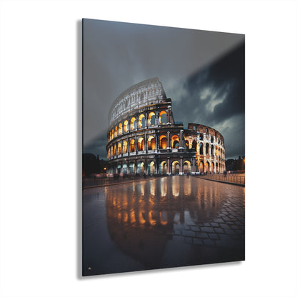 The Colosseum, Landscape, Concept, Acrylic Wall Art