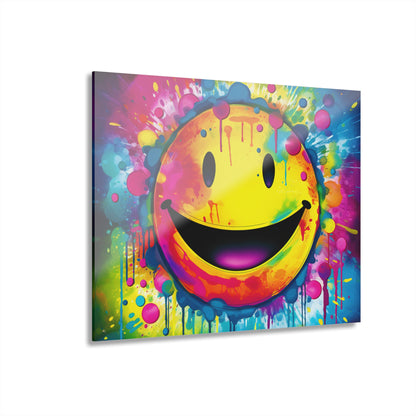 Just Smile, Color Splash, Concept Style, Acrylic Wall Art