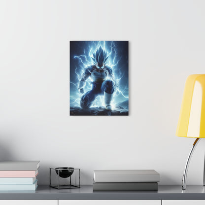 Bow to the Prince, SS Blue Vegeta, Fan Concept Style, Acrylic Wall Art