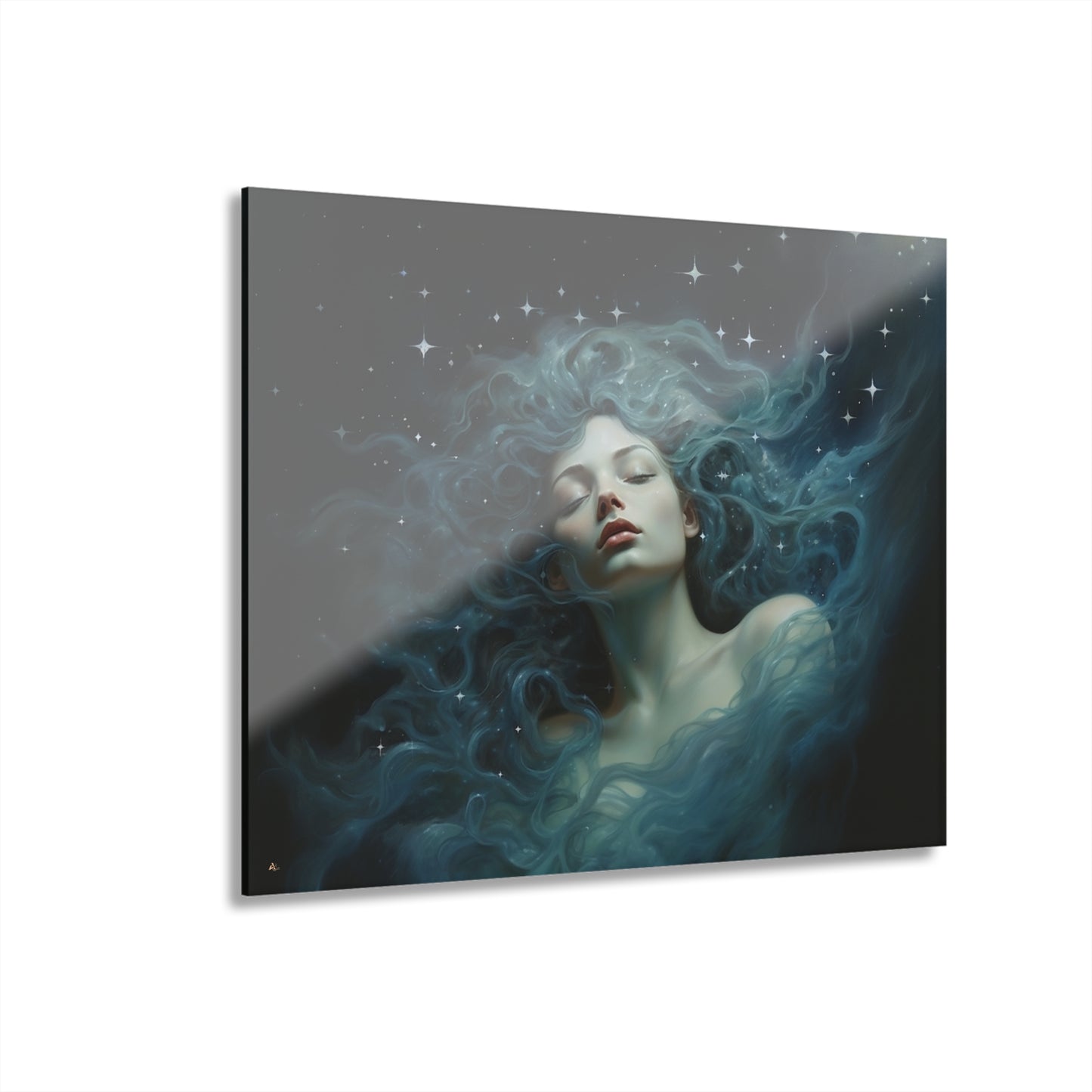 Ethereal Dream, No Background, Space Concept Style, Acrylic Wall Art