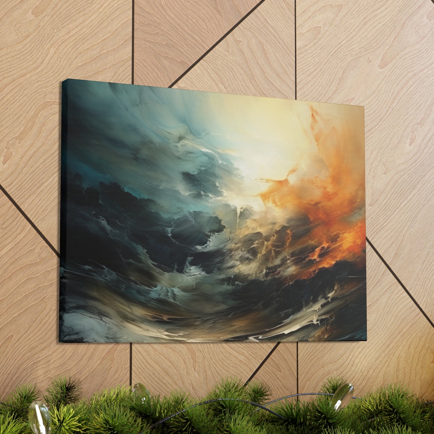 Fire storm Canvas