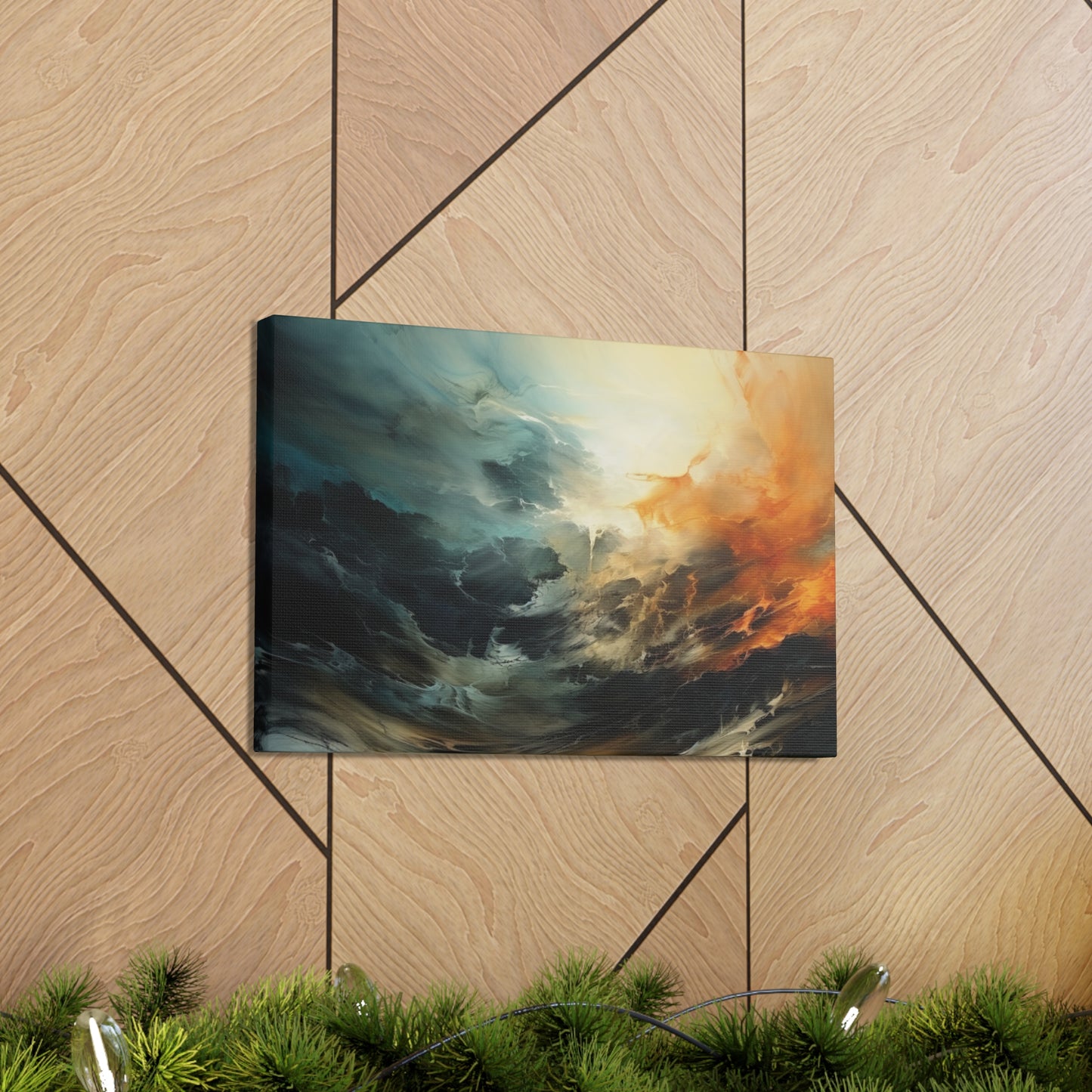 Fire storm Canvas