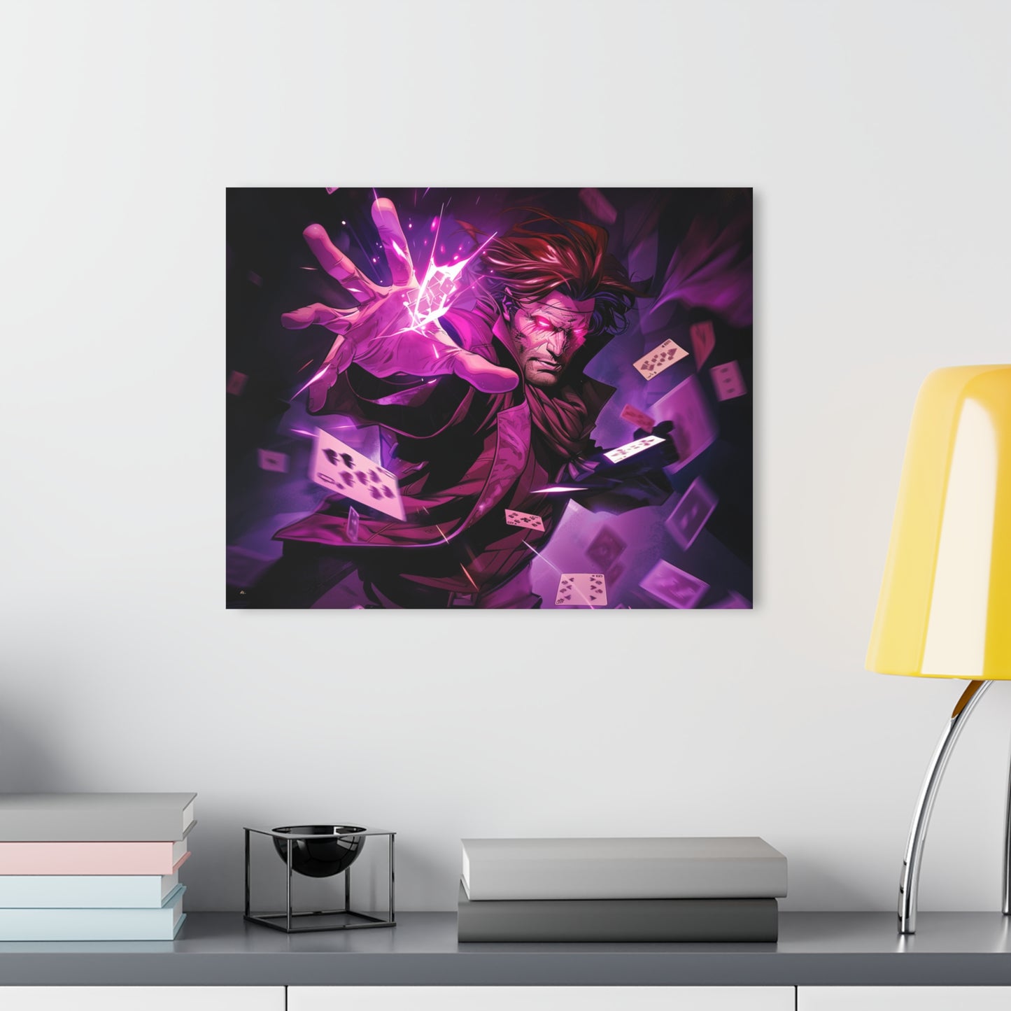 Pick a Card, Gambit, X-men Acrylic Wall Art