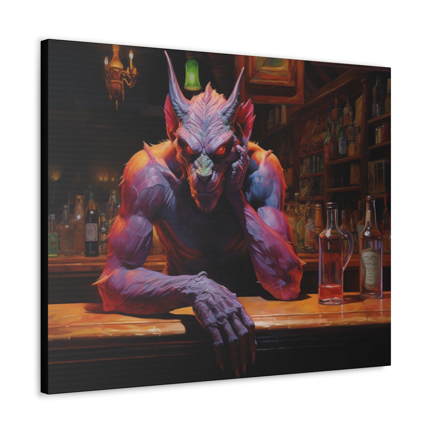 "Gartender" Concept Style, Canvas Wall Art