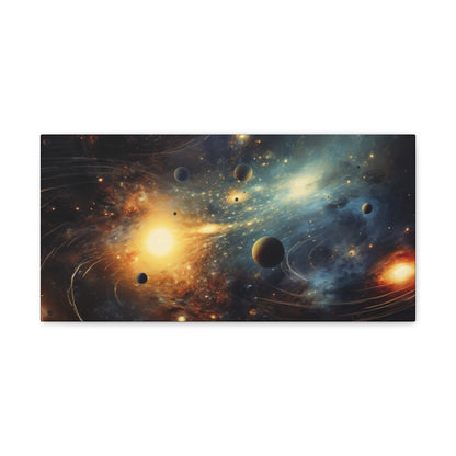 Galaxy Canvas Art