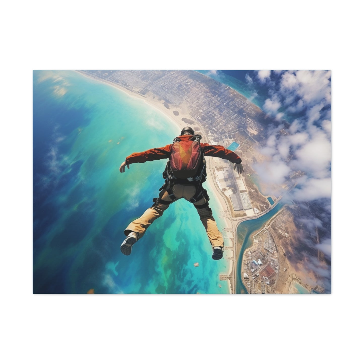 Free Fall Canvas Art