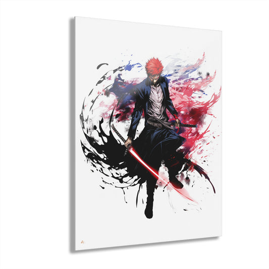 Saber Blade (Enzo), Anime, Color Splash, Concept Style, Acrylic Wall Art