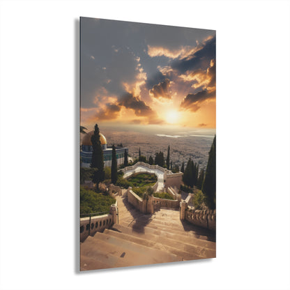 Holy, Landscape, Location, Concept, Acrylic Wall Art