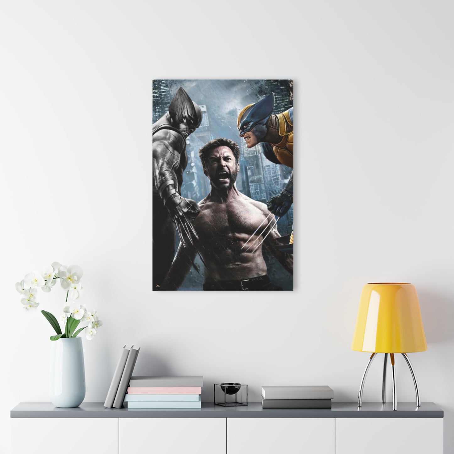 Wolverine, Shades of Adamantium,  Hugh Jackman, Fan Concept Style, Acrylic Wall Art