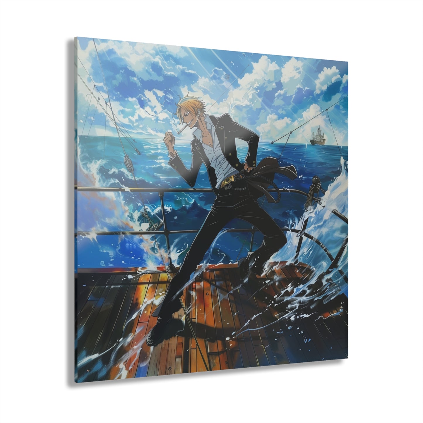 Sanji, The suave chef, One Piece, collectors concept Acrylic Wall Art