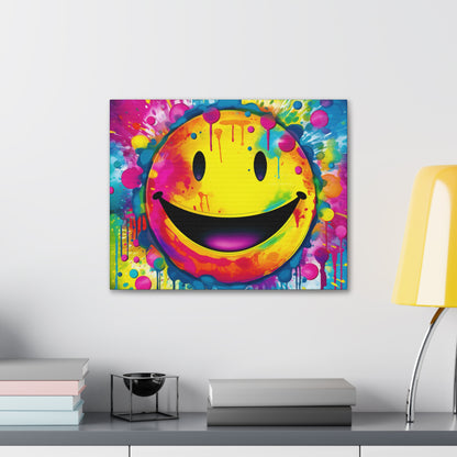 Just Smile Canvas Art