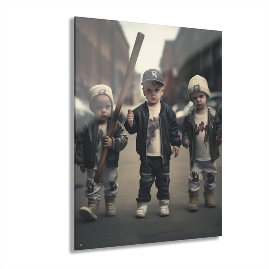 Bad Boys, People Concept Style, Acrylic Wall Art