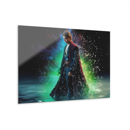 Anakin Dream Walk, Star Wars Color Splash, Concept Style, Acrylic Wall Art