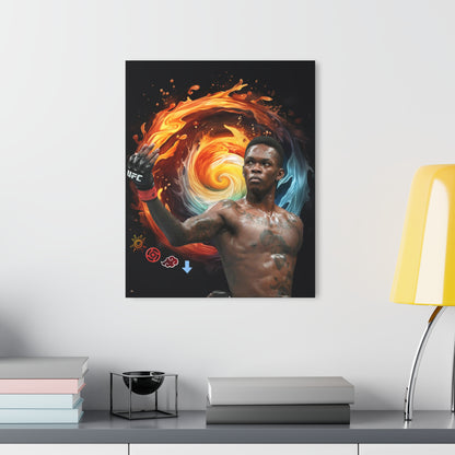 Stylebender, Israel Adesanya, Fan Concept Style, Color splash, Acrylic Wall Art